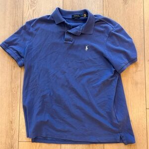 Ralph Lauren Men's Classic Blue Polo Shirt